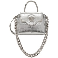 베르사체 Versace Silver Medusa Top Handle Bag 241404F046000