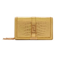 베르사체 Versace Gold Mini Greca Goddess Bag 241404F048024