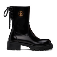 베르사체 Versace Black Alia Ankle Boots 241404F113000