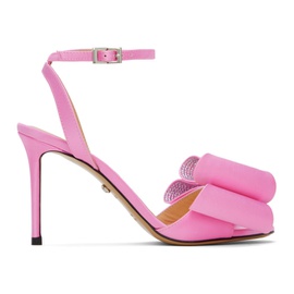 MACH & MACH Pink Le Cadeau 95 Heeled Sandals 241404F125027
