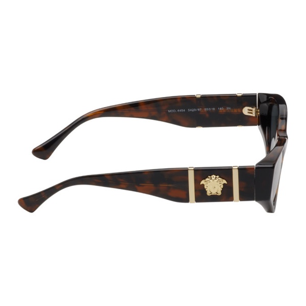 베르사체 베르사체 Versace Brown Medusa Legend Cat-Eye Sunglasses 241404M134021