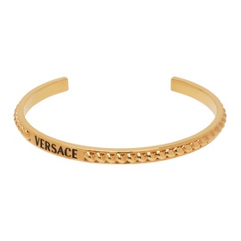 베르사체 Versace Gold Logo Bracelet 241404M142034