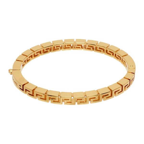 베르사체 베르사체 Versace Gold Greca Bangle Bracelet 241404M142039