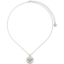 베르사체 Versace Silver Medusa 95 Pendant Necklace 241404M142040
