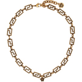 베르사체 Versace Gold Greca Necklace 241404M145014