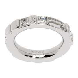 베르사체 Versace Silver Metal Ring 241404M147033