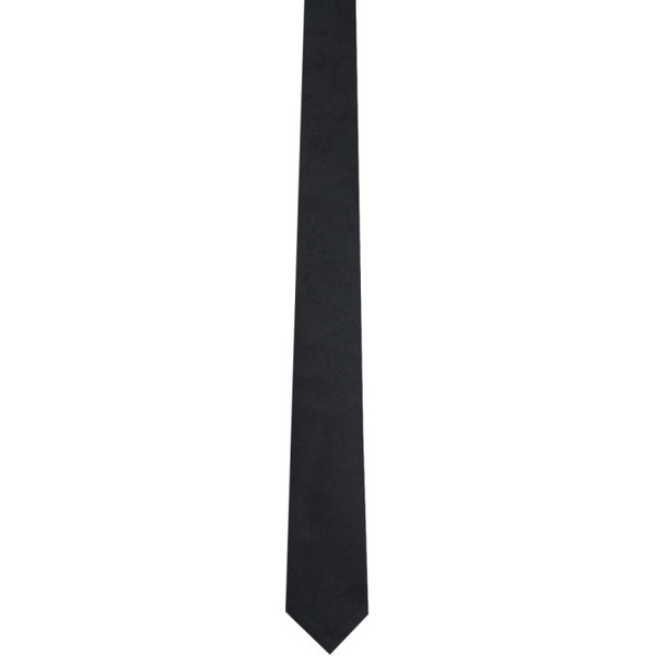 베르사체 베르사체 Versace Black Barocco Tie 241404M158005