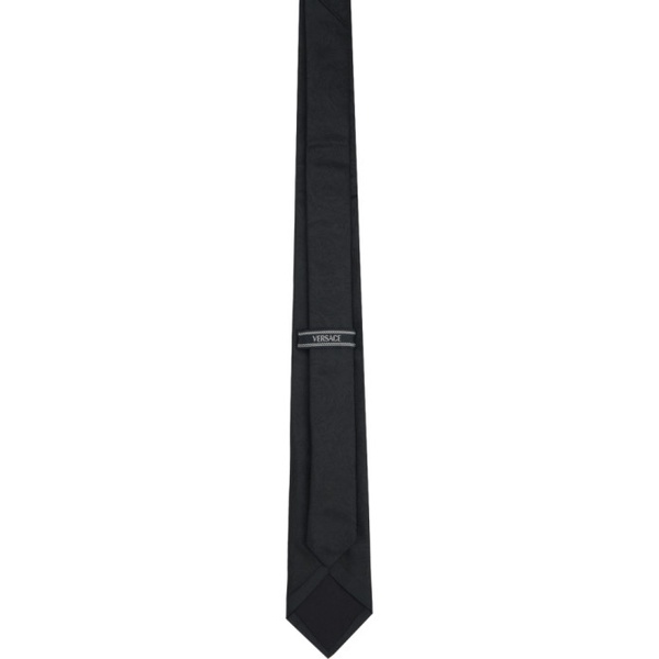 베르사체 베르사체 Versace Black Barocco Tie 241404M158005