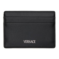 베르사체 Versace Black Barocco Card Holder 241404M163004