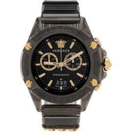베르사체 Versace Black & Gold Icon Active Watch 241404M165000