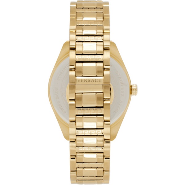 베르사체 베르사체 Versace Gold V-Vertical Watch 241404M165005