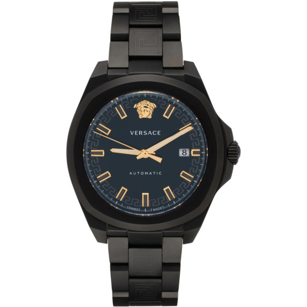 베르사체 베르사체 Versace Black Geo Automatic Watch 241404M165006