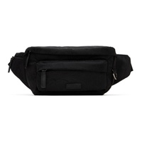 베르사체 Versace Black Small Bum Bag Pouch 241404M171001