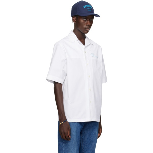 베르사체 베르사체 Versace White Nautical Shirt 241404M192007