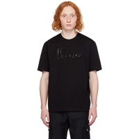베르사체 Versace Black Nautical T-Shirt 241404M213012
