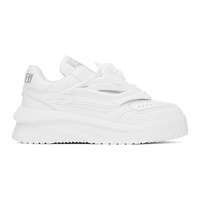 베르사체 Versace White Odissea Sneakers 241404M237023