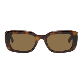 생로랑 Saint Laurent Tortoiseshell SL M130 Sunglasses 241418F005007