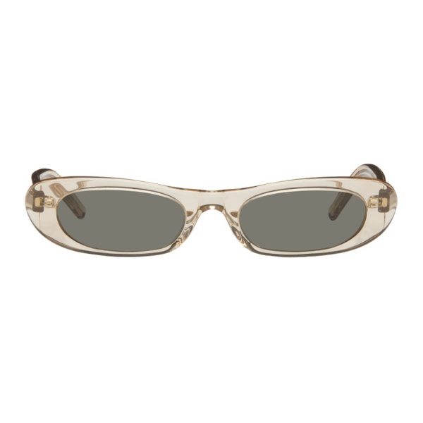 생로랑 생로랑 Saint Laurent Beige SL 557 Shade Sunglasses 241418F005041