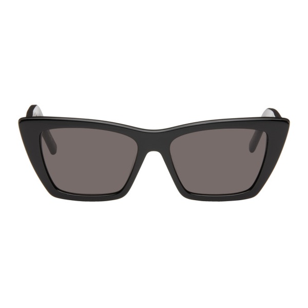 생로랑 생로랑 Saint Laurent Black SL 276 Mica Sunglasses 241418F005045