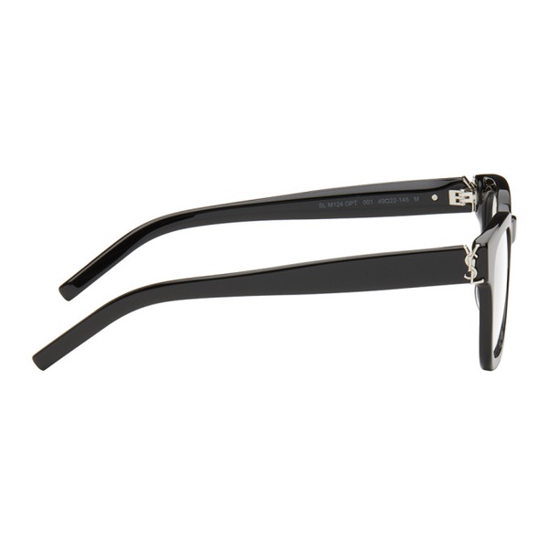 생로랑 생로랑 Saint Laurent Black SL M124 Glasses 241418M133009