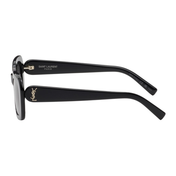 생로랑 생로랑 Saint Laurent Black SL M130 Sunglasses 241418M134023