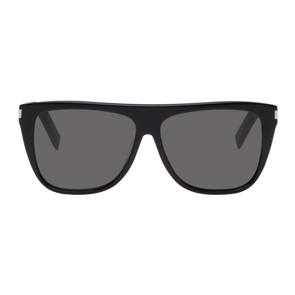 생로랑 생로랑 Saint Laurent Black New Wave SL 1 Sunglasses 241418M134052