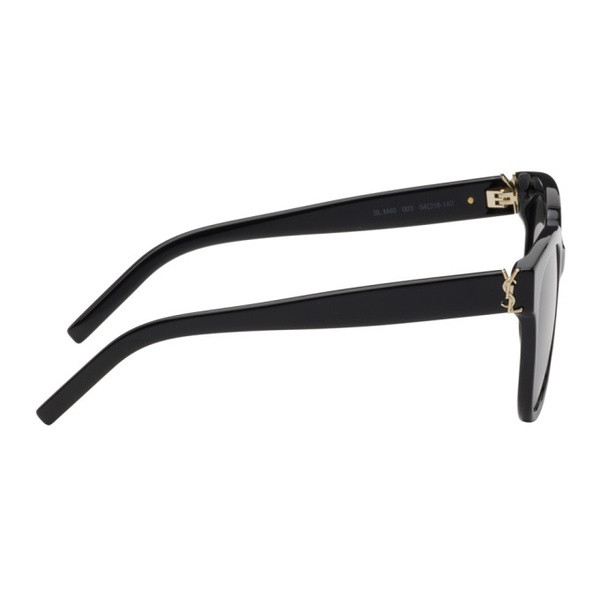 생로랑 생로랑 Saint Laurent Black SL M40/F Sunglasses 241418M134064