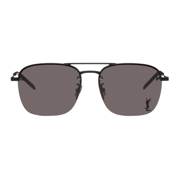 생로랑 생로랑 Saint Laurent Black SL 309 M Sunglasses 241418M134070