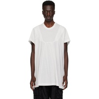 줄리어스 Julius 오프화이트 Off-White Paneled T-Shirt 241420M213024