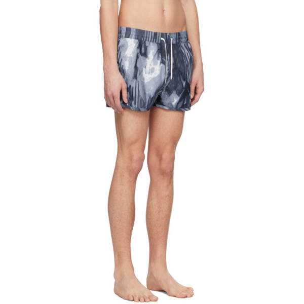  CDLP Gray Printed Swim Shorts 241425M208003