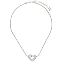 Marland Backus Silver Lonely Heart Necklace 241431F023013