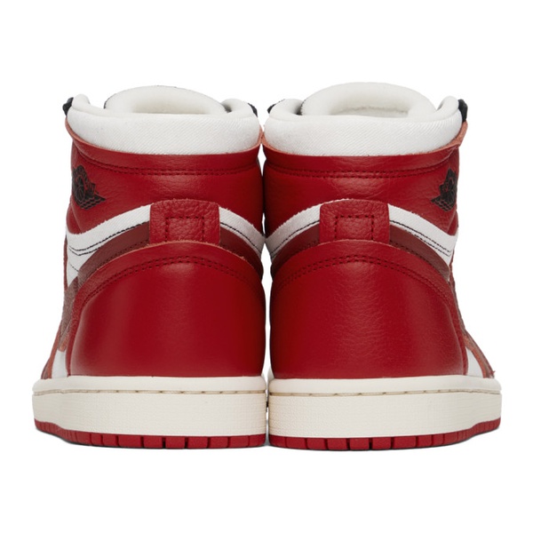 나이키 나이키 조던 Nike Jordan Black & Red Air Jordan 1 High Method Sneakers 241445F127011