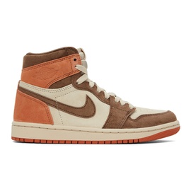 나이키 조던 Nike Jordan Beige & Brown Air Jordan 1 High Sneakers 241445F127018