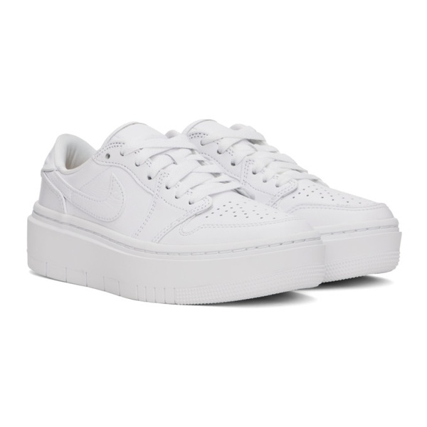 나이키 나이키 조던 Nike Jordan White Air Jordan 1 Elevate Low Sneakers 241445F128006
