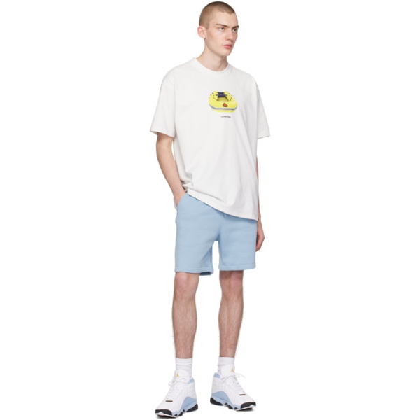 나이키 나이키 조던 Nike Jordan Blue Brooklyn Shorts 241445M193016
