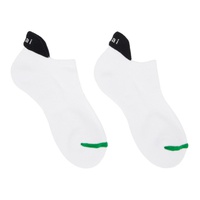 사카이 Sacai White Footies Socks 241445M220011