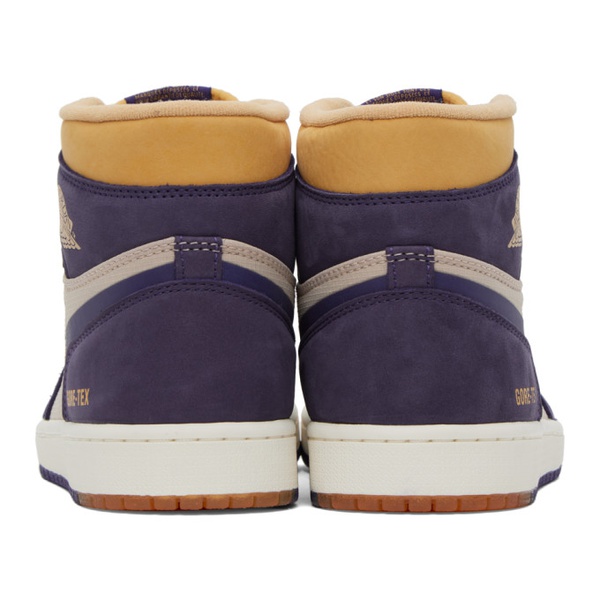 나이키 나이키 조던 Nike Jordan Purple & Yellow Air Jordan 1 High Element Sneakers 241445M236015