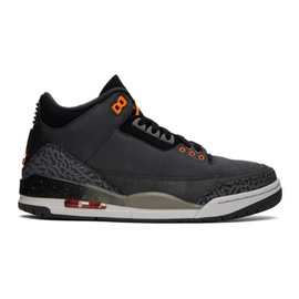 나이키 조던 Nike Jordan Black Air Jordan 3 R에트로 ETRO Sneakers 241445M236017