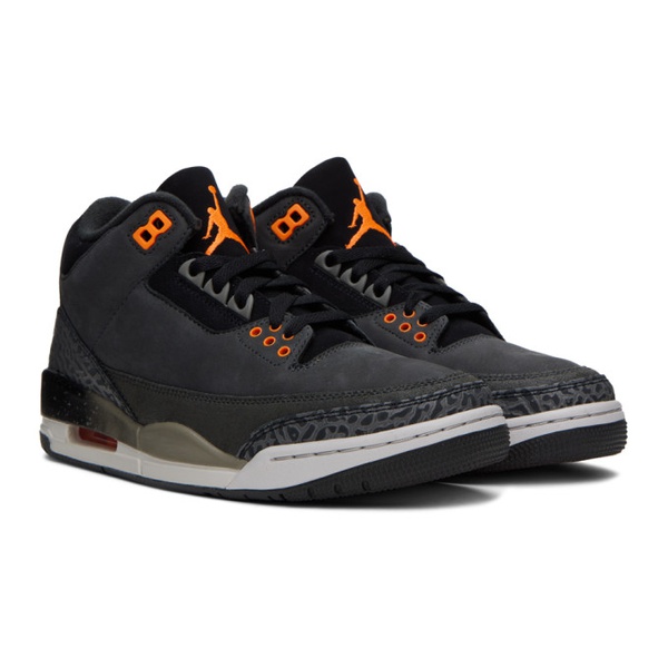 나이키 나이키 조던 Nike Jordan Black Air Jordan 3 R에트로 ETRO Sneakers 241445M236017
