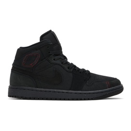 나이키 조던 Nike Jordan Black Air Jordan 1 Mid SE Craft Sneakers 241445M236029