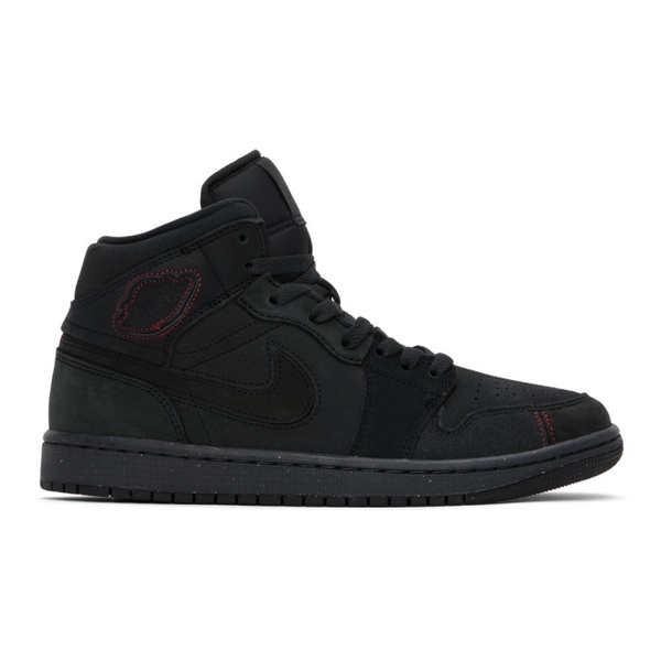 나이키 나이키 조던 Nike Jordan Black Air Jordan 1 Mid SE Craft Sneakers 241445M236029
