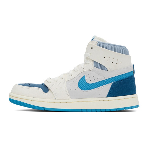 나이키 나이키 조던 Nike Jordan Blue & Gray Air Jordan 1 Zoom CMFT 2 Sneakers 241445M236033