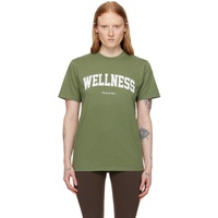 스포티 앤 리치 Sporty & Rich Green Wellness Ivy T-Shirt 241446F110003