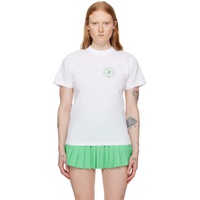 스포티 앤 리치 Sporty & Rich White Prince 에디트 Edition Net T-Shirt 241446F110020