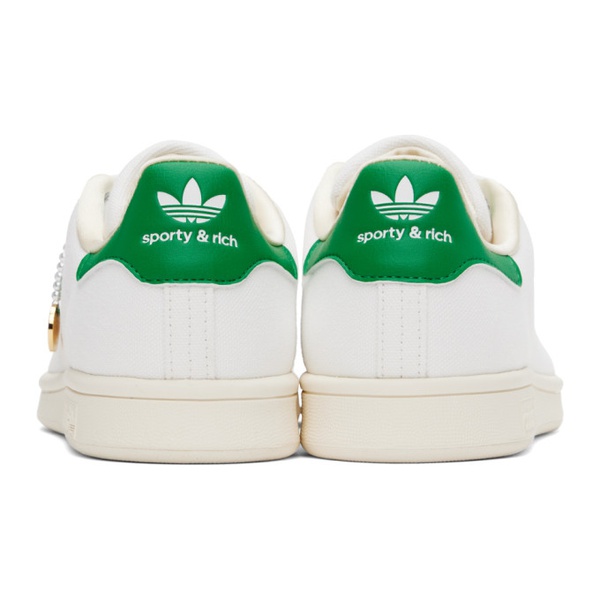 아디다스 스포티 앤 리치 Sporty & Rich White 아디다스 오리지널 adidas Originals 에디트 Edition Stan Smith Sneakers 241446F128002