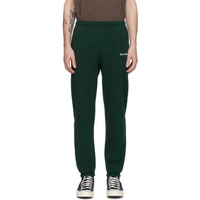 스포티 앤 리치 Sporty & Rich Green Embroidered Sweatpants 241446M190004
