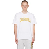 스포티 앤 리치 Sporty & Rich White California T-Shirt 241446M213000