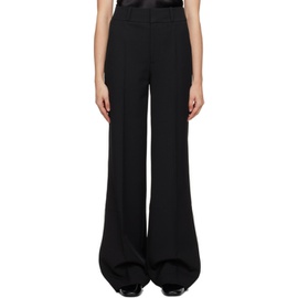 FRAME Black Relaxed Trousers 241455F087001