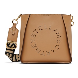 스텔라 맥카트니 Stella McCartney Tan Logo Shoulder Bag 241471F048038