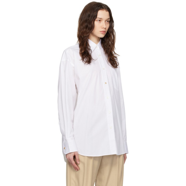 스텔라 맥카트니 스텔라 맥카트니 Stella McCartney White Oversized Shirt 241471F109000